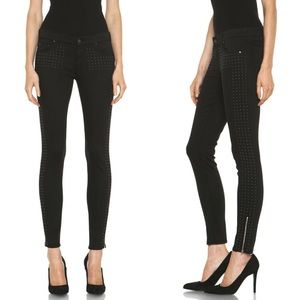 Mother. The ankle zip looker. Big black stud